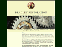 Tablet Screenshot of bradleyrestoration.com